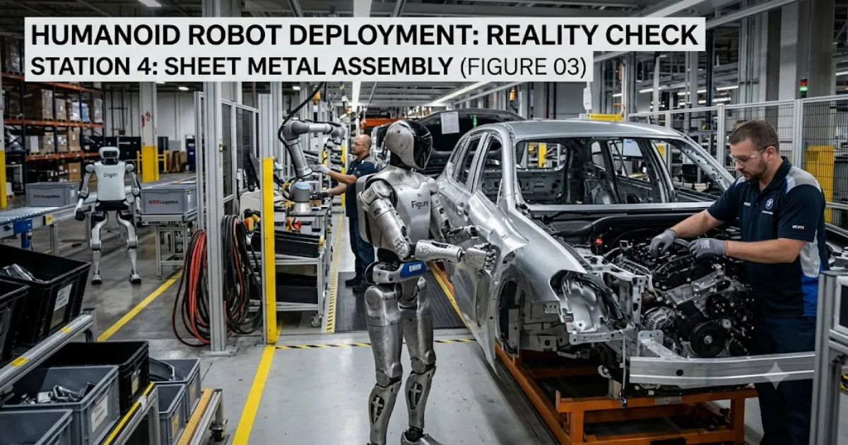 Humanoid robots are now working real shifts at BMW and Amazon, but battery life and reliability gaps show why this is still early days.